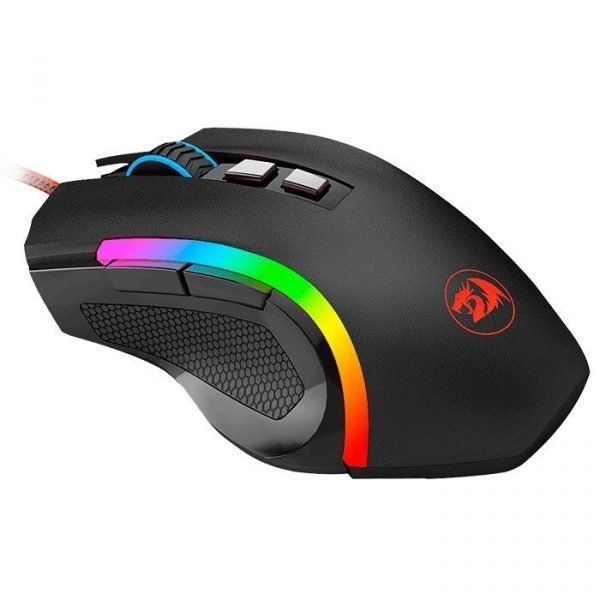 Alternative view of Mouse Redragon Griffin M607, DPI 7200, RGB ,7 botones programables