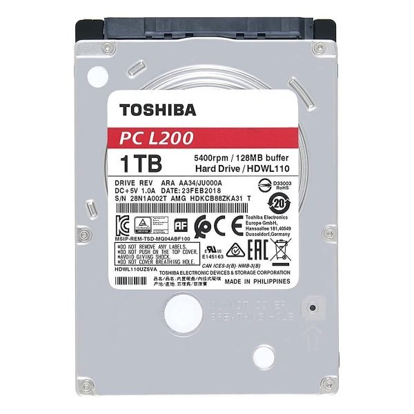 Disco Duro HDD Toshiba 1TB-2