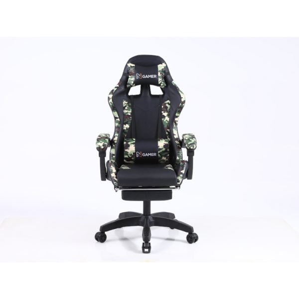 Alternative view of Silla Gamer Max Nanotech con Reposa Pies