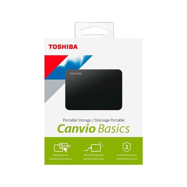 Disco duro externo Toshiba Canvio Basics