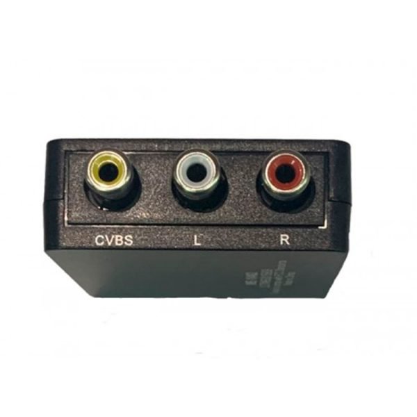 Alternative view of Adaptador De Video Imexx - HDMI To 3RCA AV, Stereo, 1080p, Converter