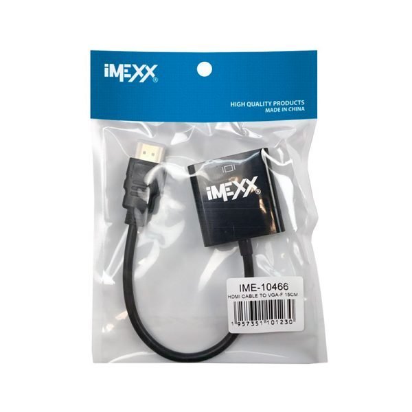 Alternative view of Adaptador Mini DP - HDMI IME-19867 IMEXX