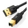 Cable USB-A 2.0 a USB-B Macho 5 Metros para Impresoras y Periféricos