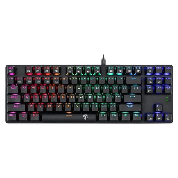 Teclado Mecánico T-Dagger Bora RGB T-TGK315 Tenkeyless